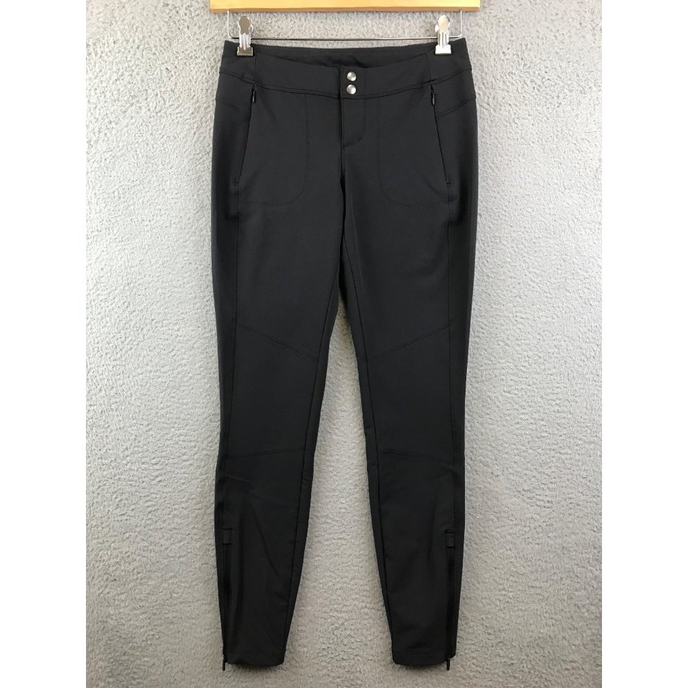 Kuhl‎ Pants Women 4R Transcendr Skinny Mid Rise Zip Up Pockets Hiking Trail